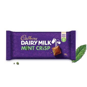 Chocolate Cadbury Menta, 150 g