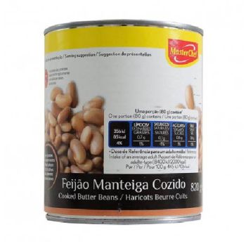 Feijão Manteiga Master Chef, 820 g