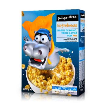Cereais Estrelinhas Pingo Doce, 375 g