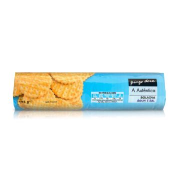 Bolachas Água e Sal Pingo Doce, 125 g