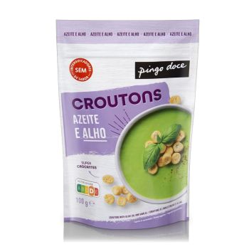 Croutons de Azeite e Alho Pingo Doce, 100 g