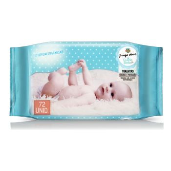 Toalhitas para Bebé Pingo Doce, 72 un