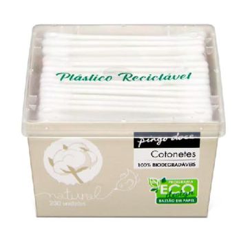 Cotonetes Pingo Doce, 200 un