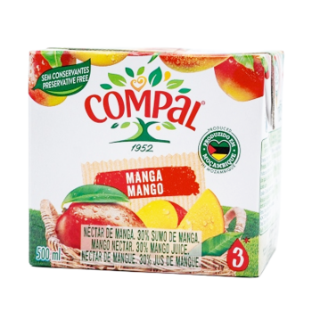 Sumo Compal Néctar Manga, 500 ml