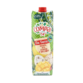 Sumo Compal Da Terra Néctar Manga Ata Banana e Malambe, 1 L