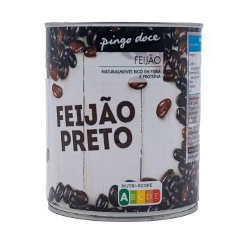 Feijão Preto Pingo Doce em Conserva, 820g