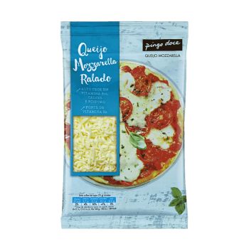 Queijo Mozzarella Ralado Pingo Doce, 200 g