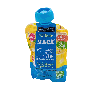Bolsa de Fruta Maçã Pingo Doce 100% Fruta, 90 g