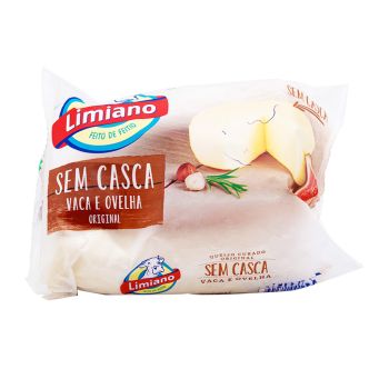 Queijo Limiano Sem Casca Vaca e Ovelha, 200 g