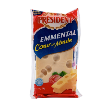 Queijo Emmental Président Coeur de Meule, 250 g