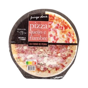 Pizza Fresca Pingo Doce Queijo e Fiambre, 410 g