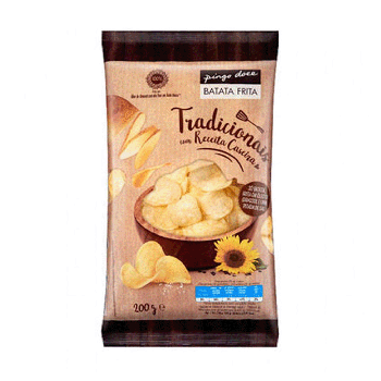 Batatas Fritas Pingo Doce Tradicionais Receita Caseira, 200 g