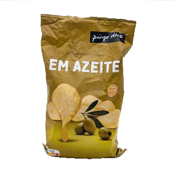 Batatas Fritas Lisas Pingo Doce em Azeite, 150 g