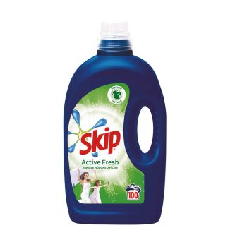 Detergente Líquido Skip Active Fresh, 100 Doses