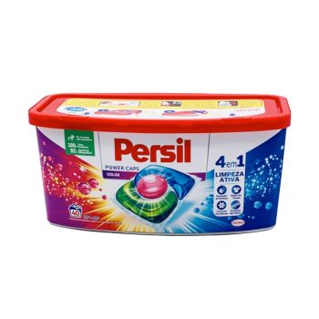 Detergente Cápsulas Persil Power Caps Color, 40 Doses