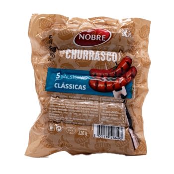 Salsichas Nobre Clássicas Churrasco, 220g
