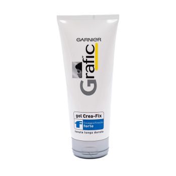 Gel de Cabelo Garnier Grafic Crea/Fix Fixação Forte, 150/50ml