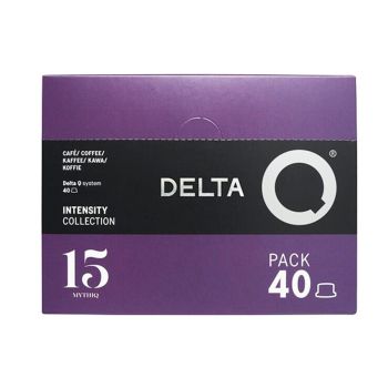 Cápsulas de Café Delta Q Mythiq Pack XL, 40Un