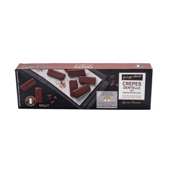 Crepes Dentelle Pingo Doce Chocolate de Leite, 100 g