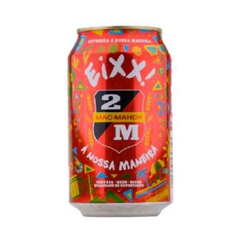 Cerveja 2M Lager em Lata, Pack 6x330 ml