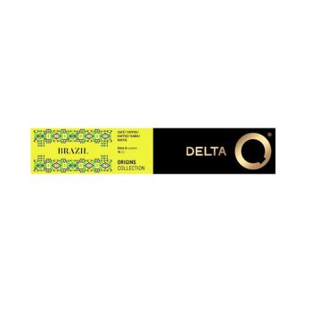 Cápsulas de Café Delta Q Origins Collection Brazil, 10 Unidades