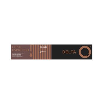 Cápsulas de Café Delta Q Long Espresso, 10 Unidades