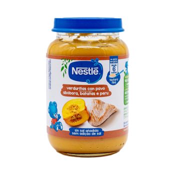 Refeição de Abóbora Batata e Peru Nestlé, 190 g