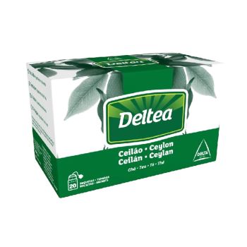 Chá Delta Deltea Ceilão, 20 Saquetas