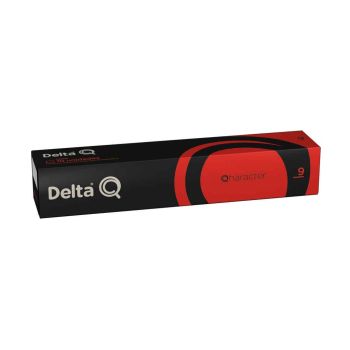 Cápsulas de Café Delta Q Qharacter Intensidade 9, 10 Unidades