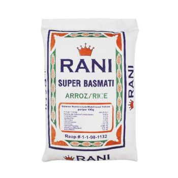 Arroz Super Basmati Rani, 5kg