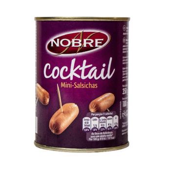 Salsicha Cocktail Nobre Mini-Salsichas, 180g