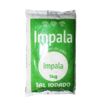 Sal Grosso Iodado Impala, 1kg