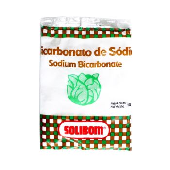 Bicarbonato de Sódio Solibom, 100g