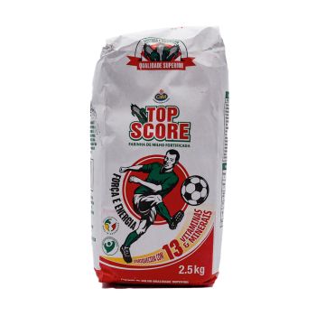 Farinha de Milho Fortificada Top Score, 2.5kg