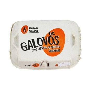 Ovos Galovos Frescos da Quinta, 6 Unidades