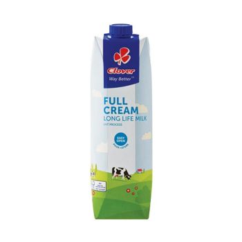 Leite Gordo Clover UHT, 1 L