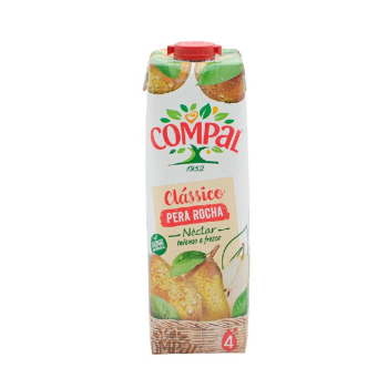 Sumo Compal Néctar Clássico Pêra Rocha, 1L