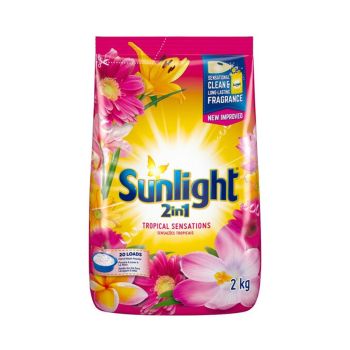 Detergente em Pó Sunlight Tropical, 2 Kg