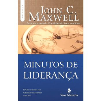Minutos de Liderança. De Jonh Maxwell, Da editora CPAD