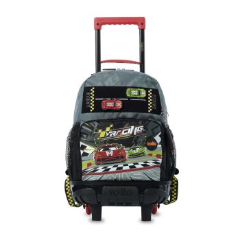 Mochila Escolar com Rodas Totto Grand Prix L