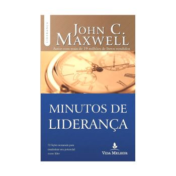 Minutos de Liderança. De Jonh Maxwell, Da editora CPAD