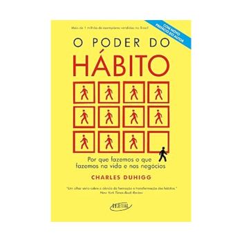 O Poder do Hábito. De Charles Duhigg, Editora Companhia das Letras