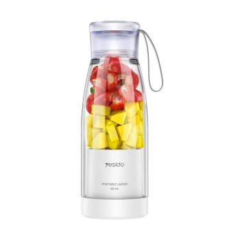 Liquidificador Portátil Yesido EC17 80W 450 ml, Branco
