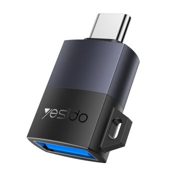 Adaptador OTG Yesido GS31 Type-C para USB 18W