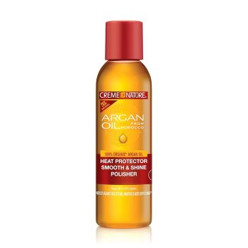 Protetor Térmico e Polidor Creme of Nature Smooth & Shine com Óleo de Argan, 118ml