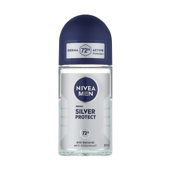 Desodorizante Roll-On Nivea Silver Protect com Iões de Prata, 50ml