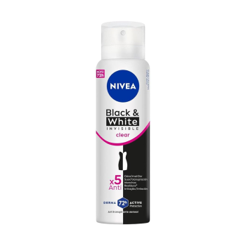 Desodorizante Aerossol Nivea Black & White Invisible Original 48h, 150ml