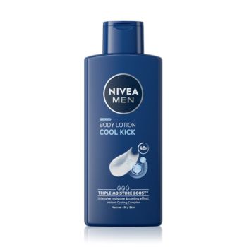 Loção Corporal Nivea Cool Kick para Pele Normal a Seca, 400ml