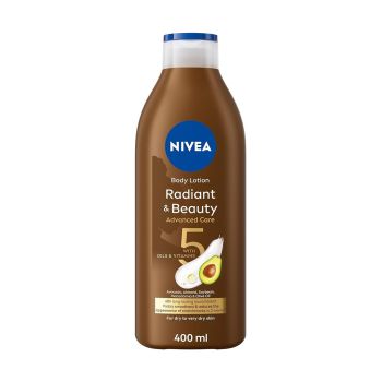 Loção Corporal Nivea Radiant & Beauty Advanced Care, 400ml