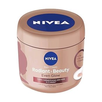 Creme Corporal Radiant & Beauty Even Glow Nivea, 400ml